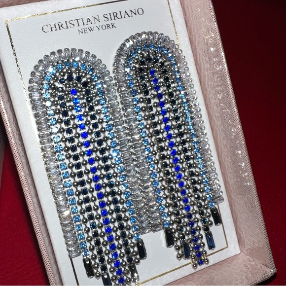 Christian Siriano Jewelry Christian Siriano Rhinestone Tassel